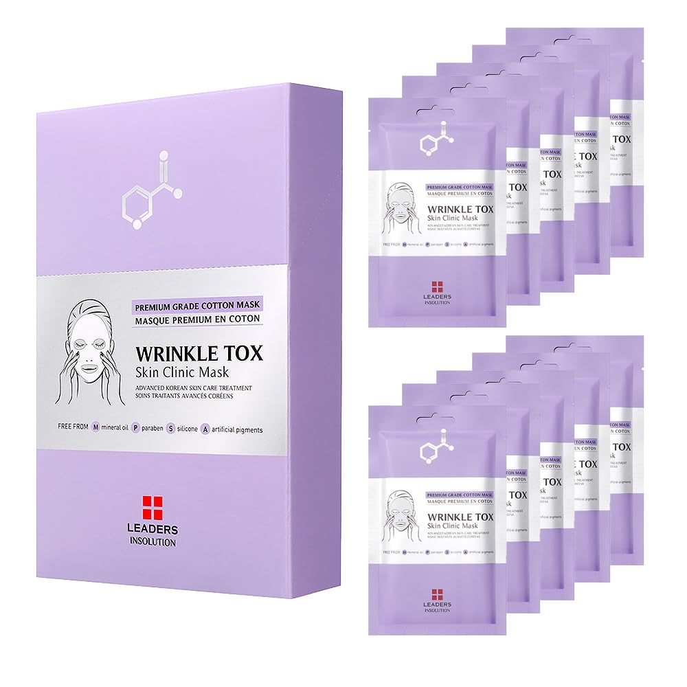 Amazon.com : Leaders Insolution Wrinkle Tox Skin Clinic Mask